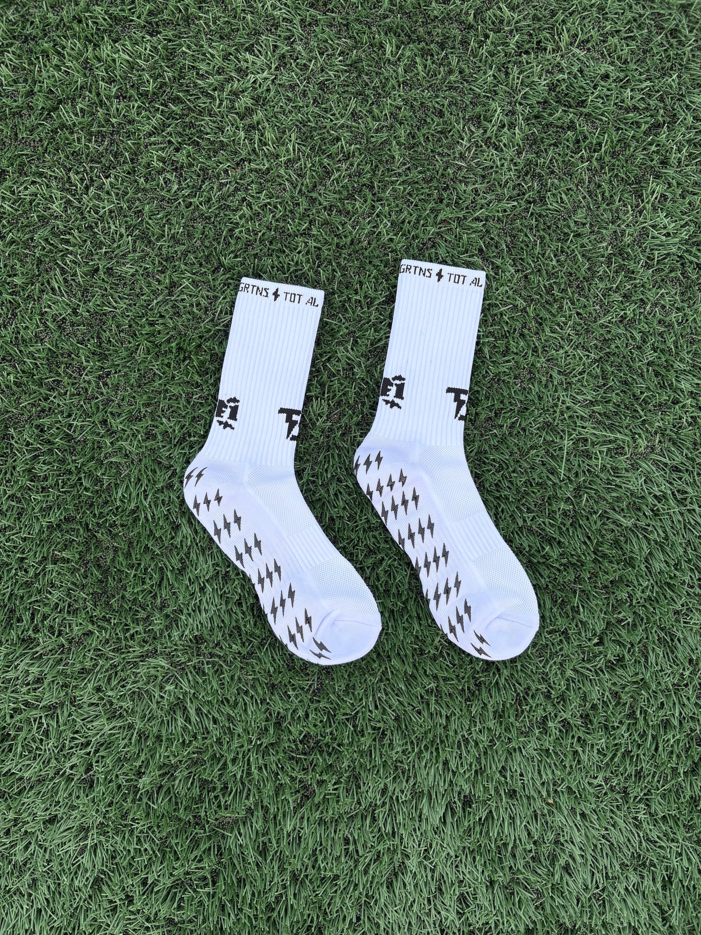 TheTCProject X 1of1 'Total Grtns' Grip socks
