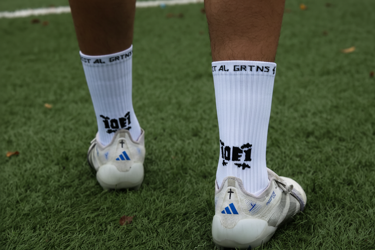 TheTCProject X 1of1 'Total Grtns' Grip socks